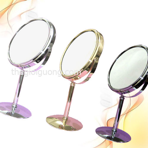 Nên soi gương thường xuyên hơn với gương trang điểm để bàn Nên soi gương thường xuyên hơn với gương trang điểm để bàn