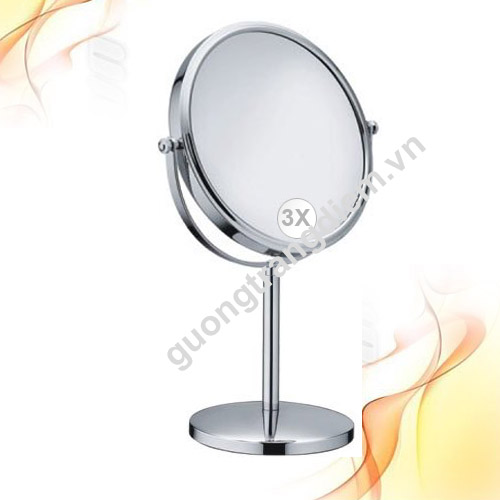 Gương trang điểm để bàn phóng lớn sang trọng Gương trang điểm để bàn phóng lớn sang trọng