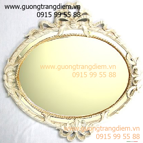 Gương trang điểm treo tường cổ điển Womi SNK191 có nhiều màu, khung có hoa văn... Gương trang điểm treo tường cổ điển Womi SNK191 có nhiều màu, khung có hoa văn...