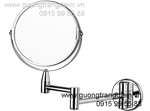 Gương trang điểm treo tường zíc zắc có độ phóng đại hình ảnh 3 lần Gương trang điểm treo tường zíc zắc có độ phóng đại hình ảnh 3 lần